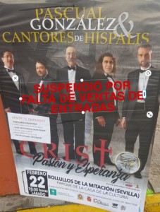 Cartel difundido como bulo